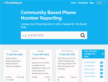 Tablet Screenshot of phonepenguin.com